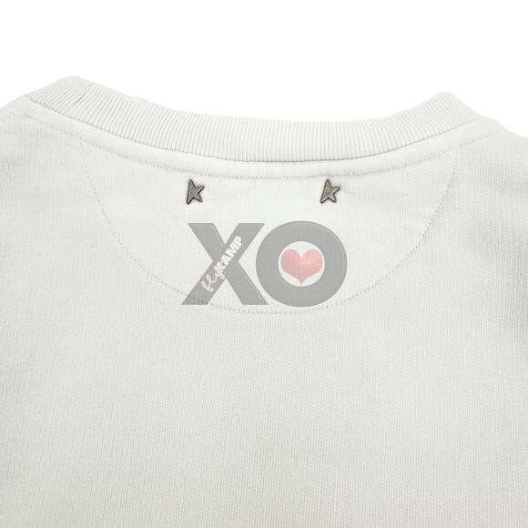 GOLDEN GOOSE Logo Patch Distressed Sweatshirt S - Picture 7 of 13